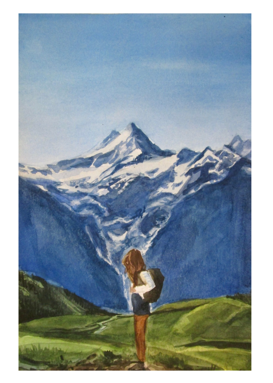 “Mountains” print