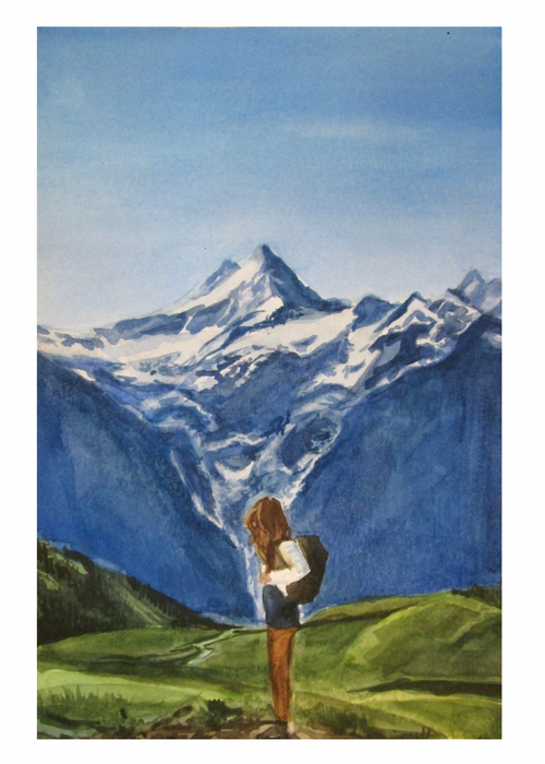 “Mountains” print